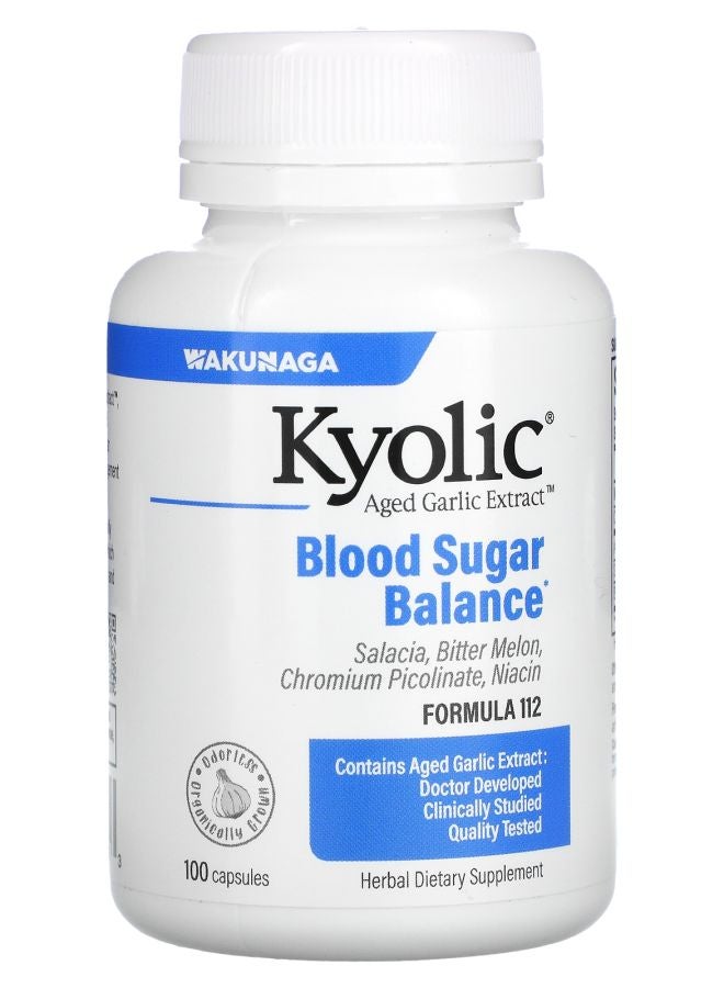 Aged Garlic Extract™ Blood Sugar Balance 100 Capsules