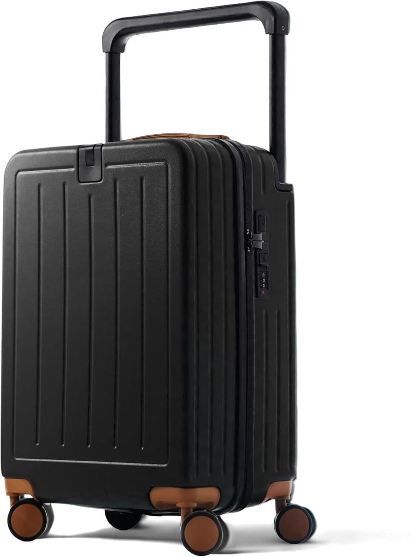 TEREPLUS® 20-inch Carry On Luggage Travel Suitcase with USB Port and Silent Wheels - Image 1