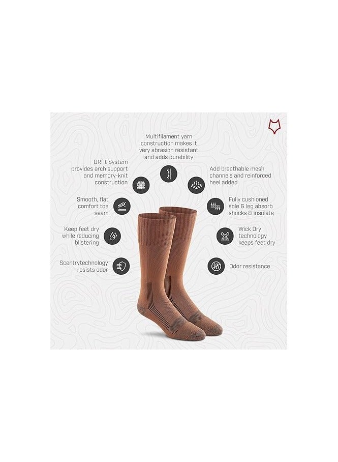فوكس ريفر جوارب فوكس ريفر لون بيج مقاس لارج فقط Tactical Boot Lt Wt Mid-Calf Boot 6070 - Image 3