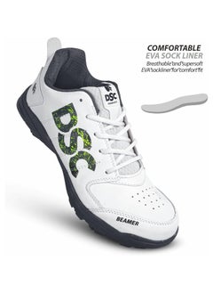DSC Beamer Cricket Shoes |  5 UK / 6 US / 39 EU) | For Boys and Men | Eva Sock Liner | Lightweight Outsole | Durable  - Image 2