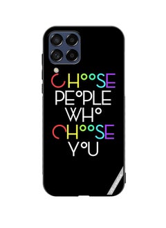 Protective Case Cover For Samsung Galaxy A12 Choose People Who Choose You Design Multicolour