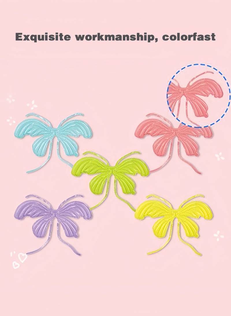 Organizer 5 PCS Butterfly Balloons, Butterfly Fairy Wings Balloons, Colorful Butterfly Costume - Image 3