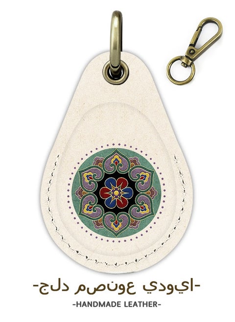 جراب جلدي ل AirTag ، غطاء حافظة واقية AirTag مع حلقة سلسلة مفاتيح ، حامل AirTag