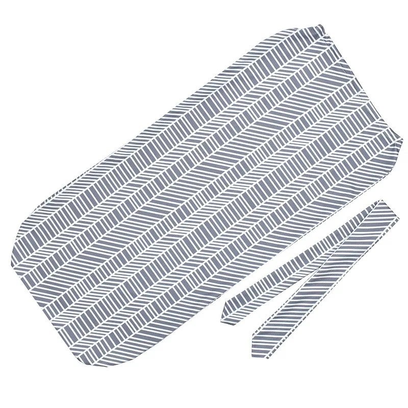 Y&D Newborn Swaddle Sleeping Bag with Headband Set - Organic Cotton Baby Wrap Swaddlers Cocoon - Image 1