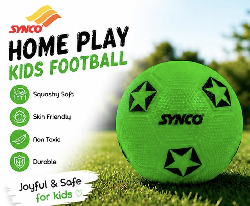 Synco Home Play Football | Beach Balls | Suitable for Kids Aged 2-5 | Soft Toy Ball, Size-3 - Image 3