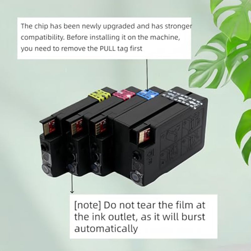 خرطوشة حبر بديلة متوافقة لطابعات HP 953XL 953 XL، مناسبة لطابعات HP Officejet Pro 7720، 7730، 7740، 8710، 8715، 8720، و8725، 5 عبوات - Image 4