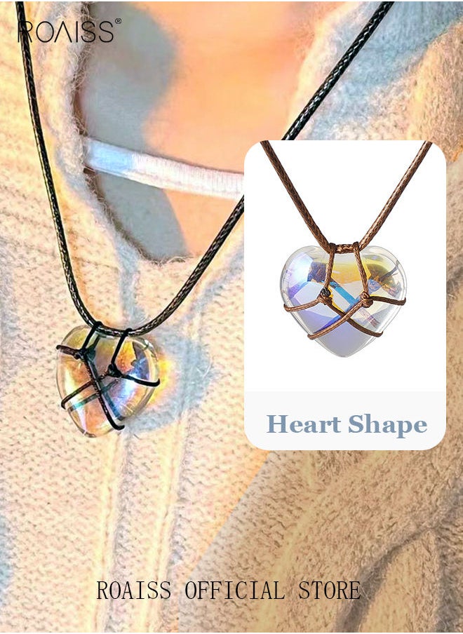 Chic Natural Crystal Heart Pendant Choker Necklace Fashion Love Heart Opal Necklace Crystal Necklace For Woman Girls Cute Necklace Opal Jewelry - pzsku/Z77CFEA22290F6B8FD6A9Z/45/_/1692256233/e3381536-96c8-44c6-8232-41c6c51223bf