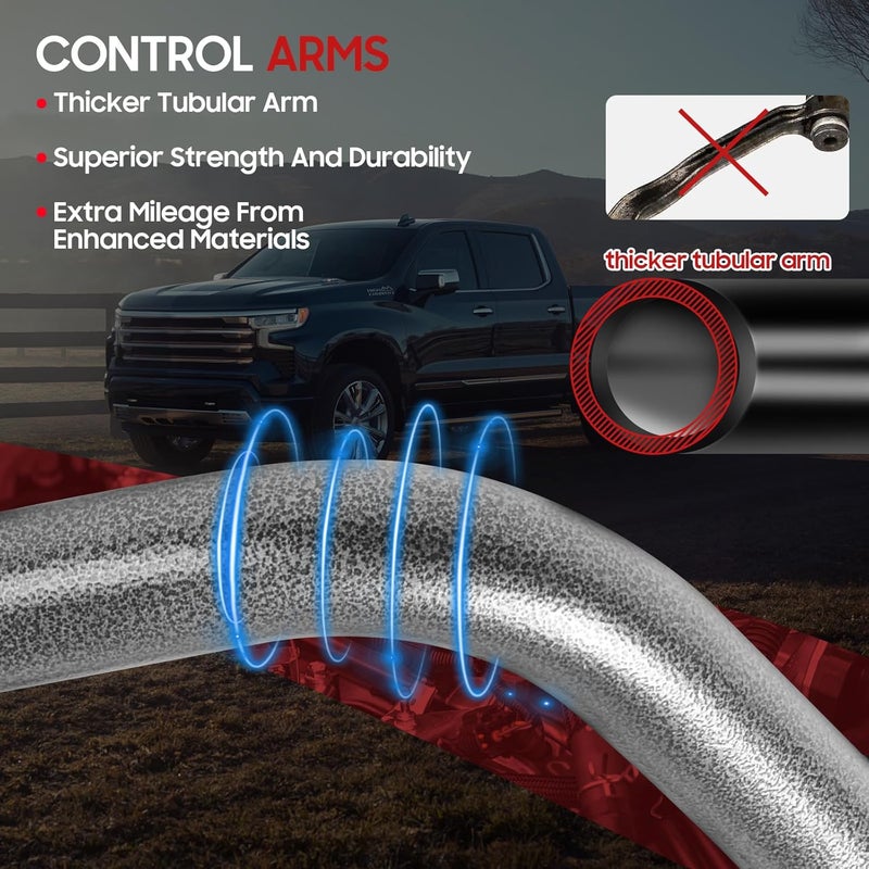Autoptzxd Adjustable Control Arms for Toyota Tundra and Sequoia - Image 4