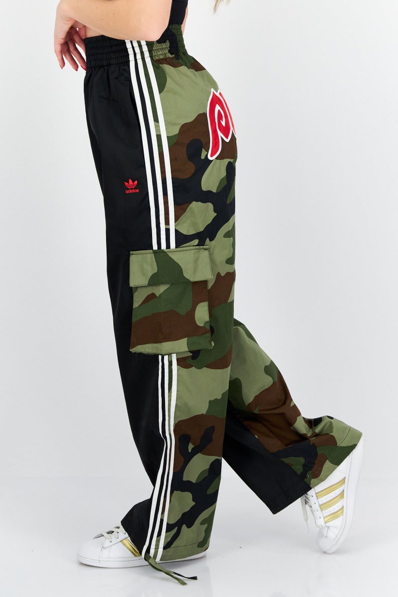adidas Originals Women Sportswear Fit Camouflage Outdoor Cargo Pants, Multicolor  - Image 2