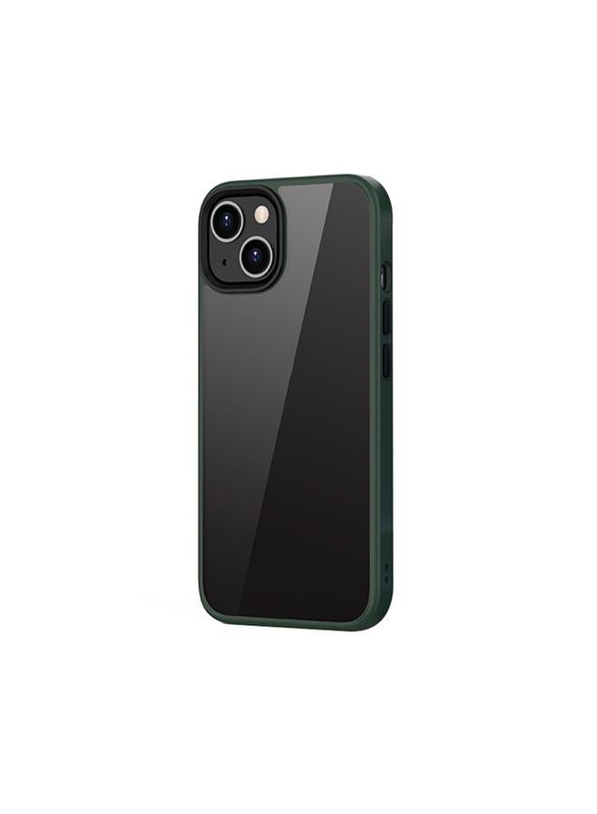 زبون جراب لهاتف iPhone 13 mini Ming Shield Hybrid Frosted شفاف من البولي كربونات + جراب TPU مقاوم للخدش والصدمات - Image 2