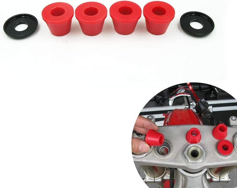 OTOM Motorcycle Handlebar Clamp Mount Bushings Kit - Image 1