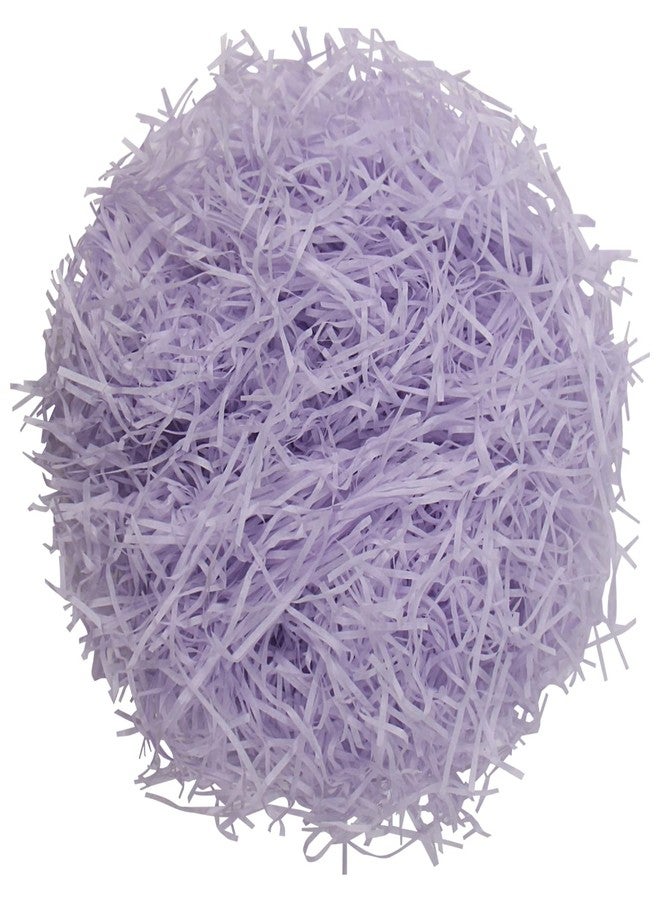 DIYASY Christmas Shredded Paper for Gift Box,7 Oz Light Purple Easter Grass Basket Filler Crinkle Cut Tissue Paper for DIY Gift Box Packaging - Image 1