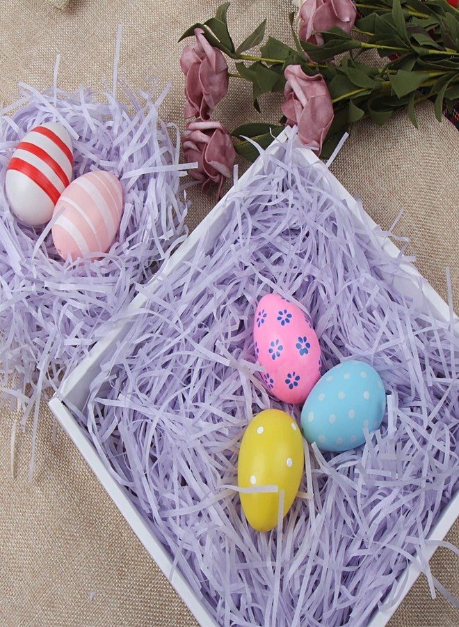 DIYASY Christmas Shredded Paper for Gift Box,7 Oz Light Purple Easter Grass Basket Filler Crinkle Cut Tissue Paper for DIY Gift Box Packaging - Image 5