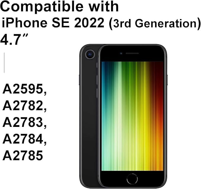 LL TRADER Screen Replacement for iPhone SE 2022 (SE3) 4.7" LCD Retina FHD Display COF Touch Screen Digitizer with Repair Tool Kits, Waterproof Tape, Screen Protector - Image 2