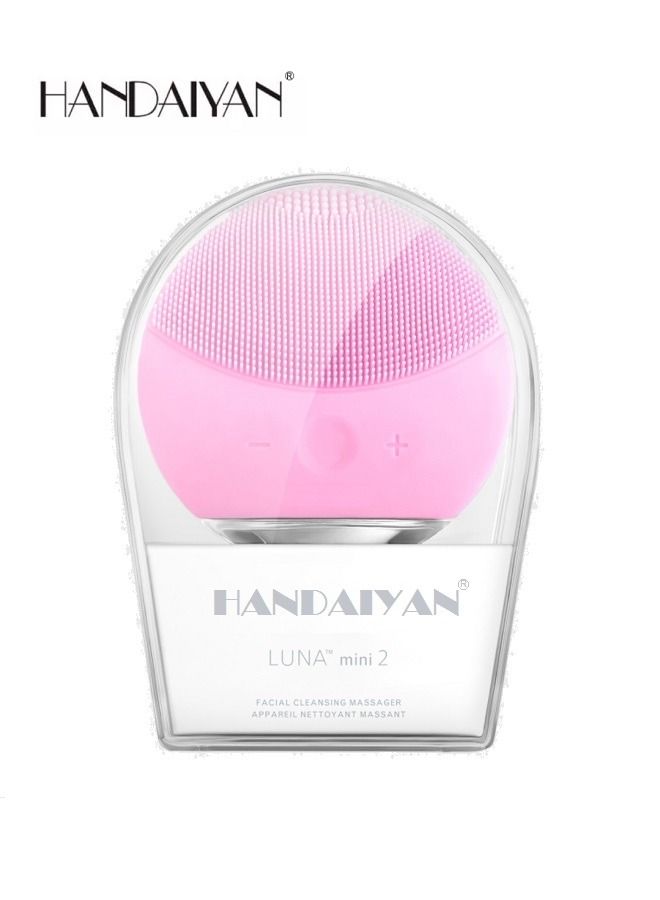 Handaiyan Face Makeup Essentials Set: Sponge + Silicone Applicator + Liquid Eyeliner + Creamy Contour Palette + Lipstick Set - Image 3