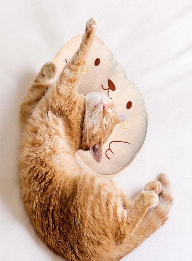 Natudeco Pillows for Cats Soft Fluffy Cat Neck Pillow Dog Pillows for Small Dogs Cute Pattern Pet Bed Pillow for Small Dogs Cats - Image 3