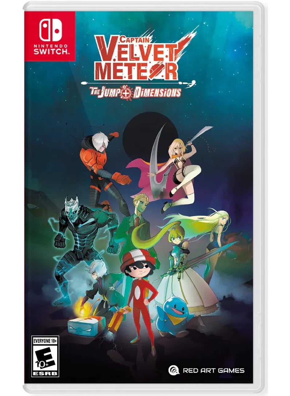 NINTENDO NINTENDO Captain Velvet Meteor The jump+ Dimensions N70395653V