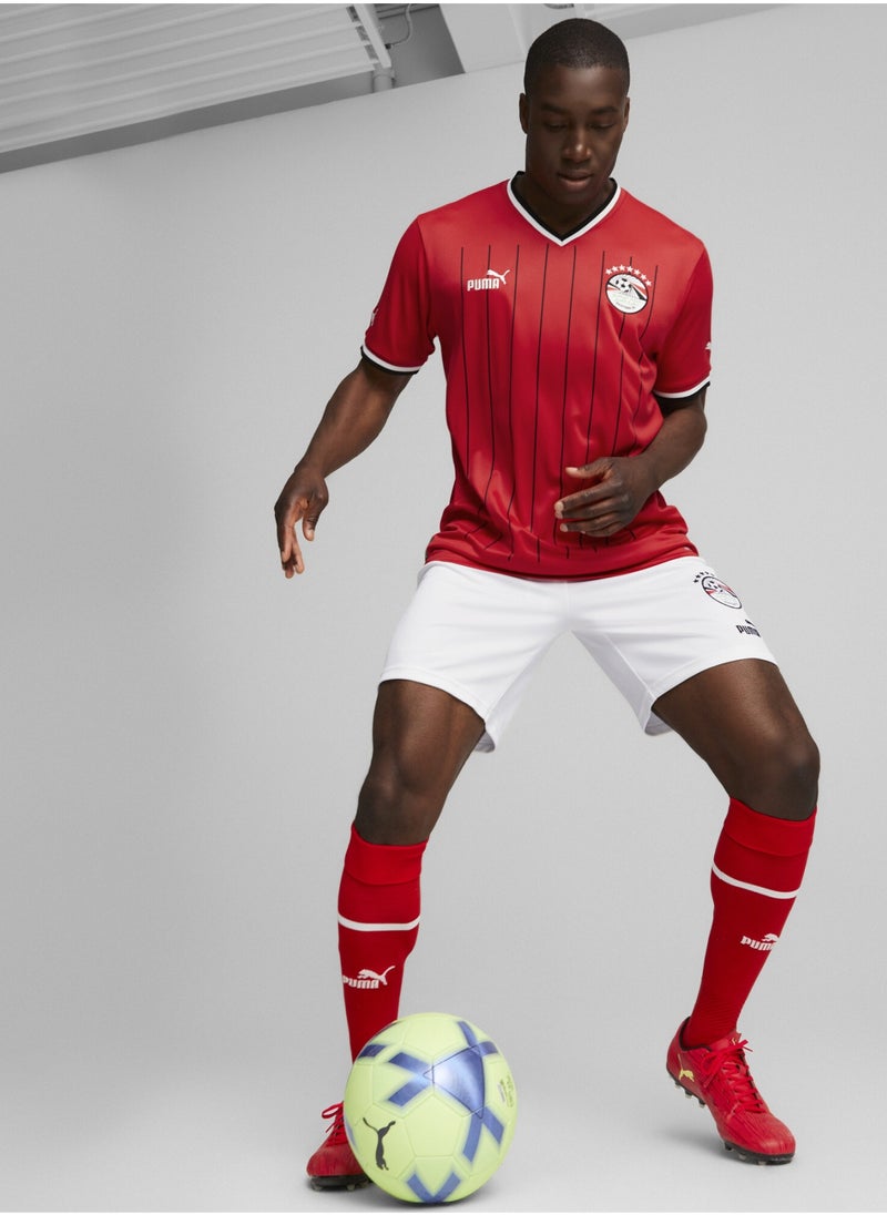 PUMA - Egypt 2024 Home Mens Red Replica Jersey - Image 1