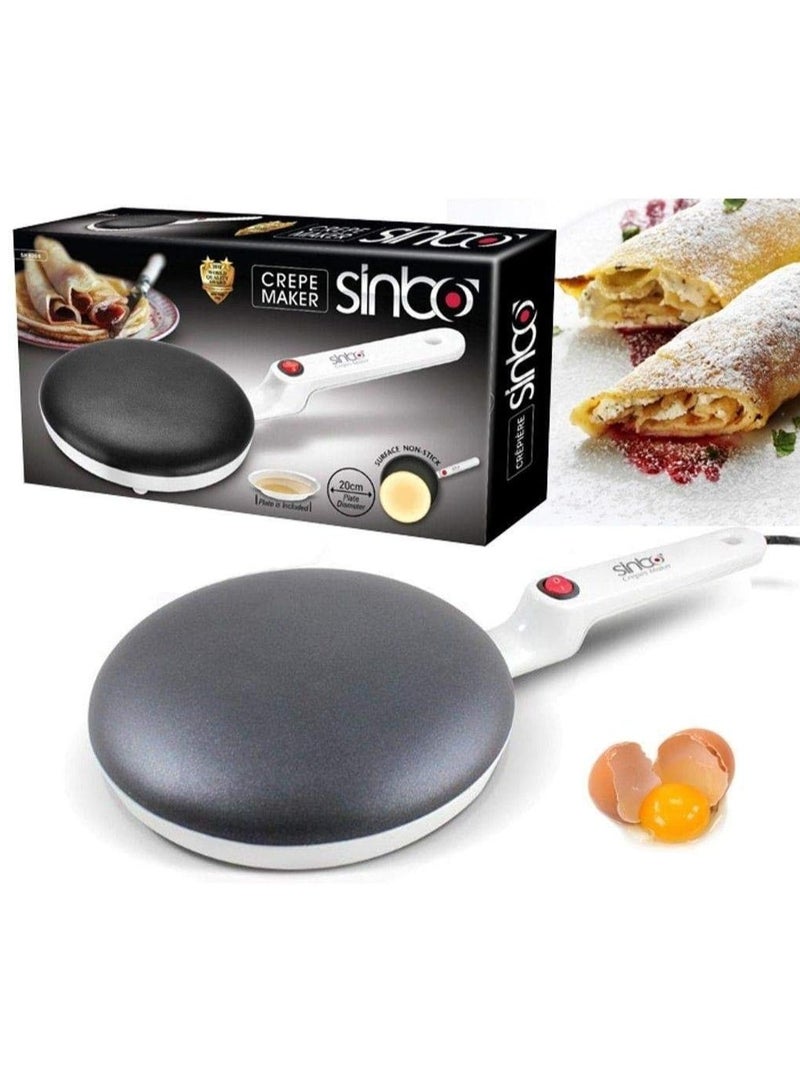 Sinbo Electric Crepe Maker SP 5208 White - Image 3