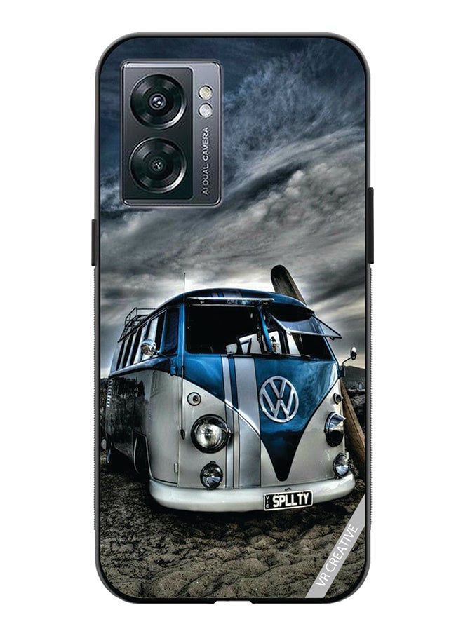 VR CREATIVE Protective Case Cover For Oppo A57 5G Mini Bus Design Multicolour - Image 1