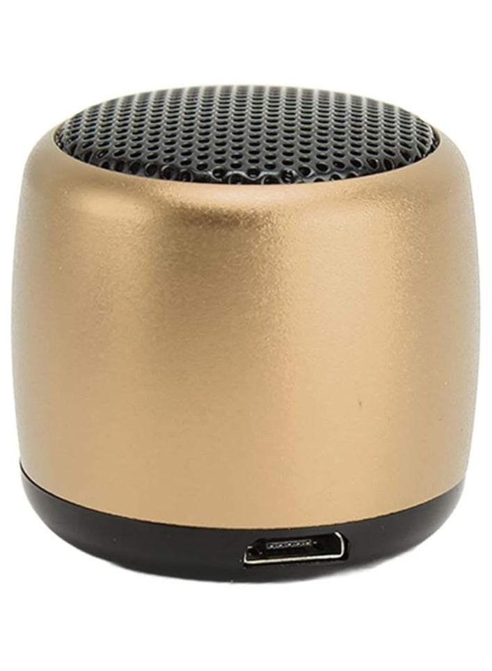 Small Wireless Speaker, Gold Color, MINI Bluetooth Speaker, Gold Color - Image 4