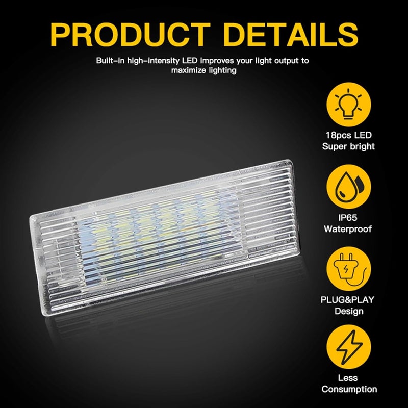 Wivplex LED Courtesy Light Footwell Door Lamp for BMW - Image 2