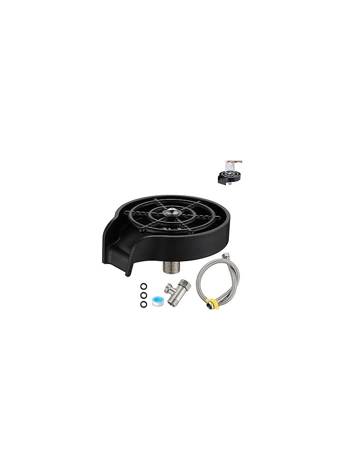 Generic Automatic Embedded Pitcher Rinser Cup Washer Black  - Image 4