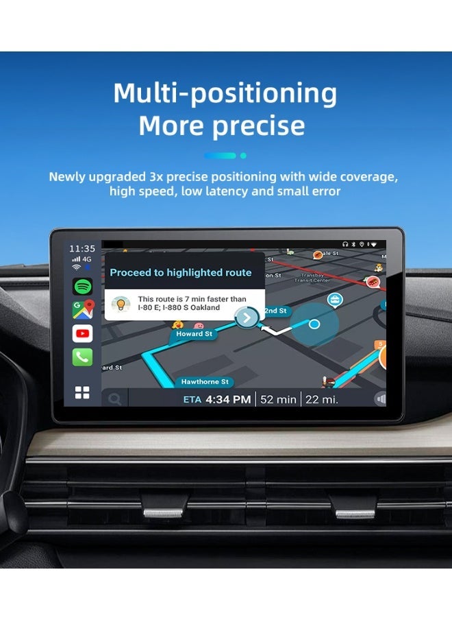 Neutral - 2024 CarPlay Android 13 TV Box Android Auto Wireless Carplay Adapter SM6115 64G Quad-core Smart Box For Netflix Spotify Youtube - Image 1