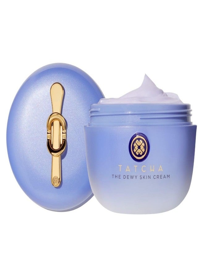 TATCHA The Dewy Skin Cream, Jumbo | Rich Line-Plumping Moisturizer - Hydrate, Plump, and Protect Dry Skin | 75 ml / 2.54 fl. oz. - Image 1
