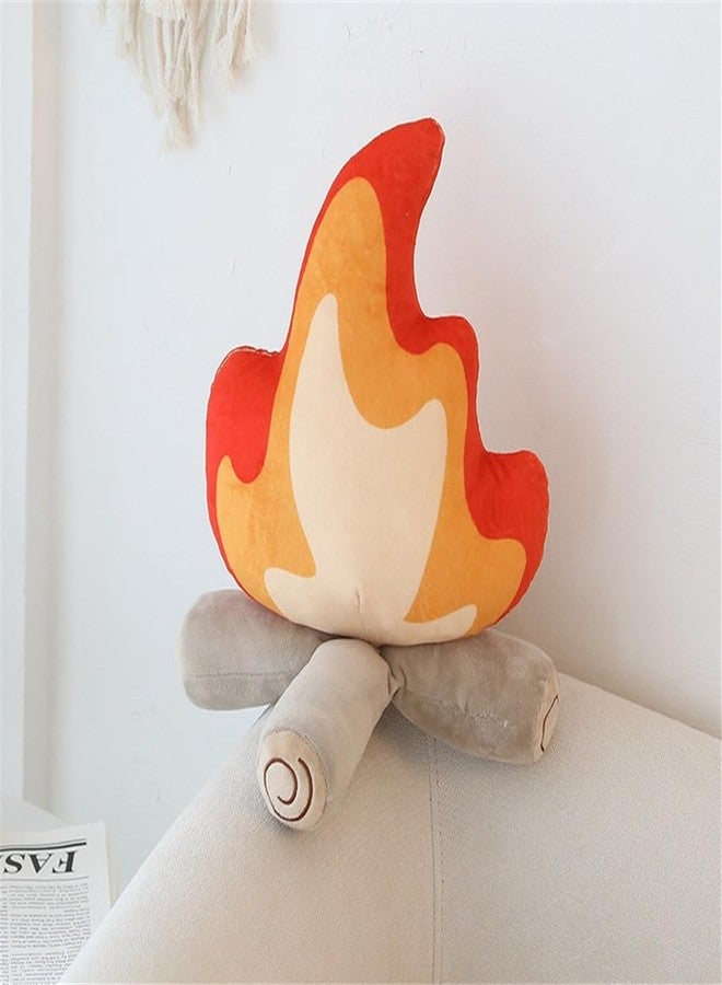 EASELR WeightedPlush Funny Campfire Plush Toys, Soft Simulation Bonfire Stuffed Plushies Doll Fake Fire Firewood Plush Pillow for Outdoor Camping Room Decor Kids Pleasantly Surprised Gifts - Image 3