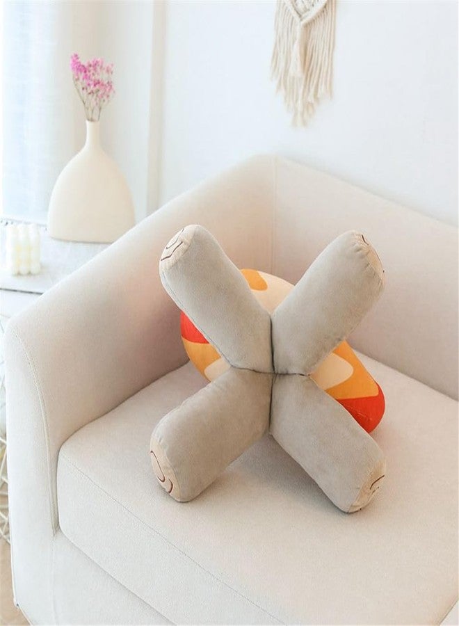 EASELR WeightedPlush Funny Campfire Plush Toys, Soft Simulation Bonfire Stuffed Plushies Doll Fake Fire Firewood Plush Pillow for Outdoor Camping Room Decor Kids Pleasantly Surprised Gifts - Image 4