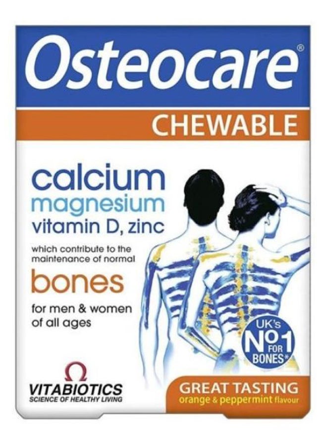Vitabiotics Osteocare Chewable 30 Chewable Tablets