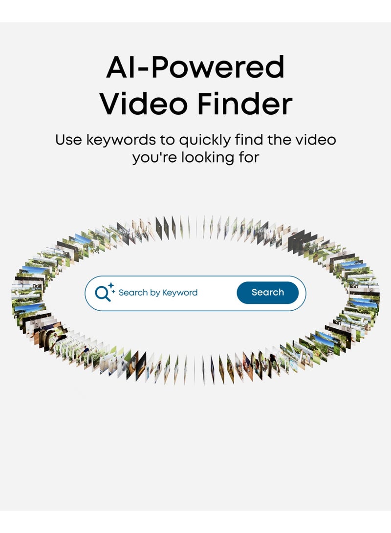 eufy Security PoE NVR CCTV Camera System E41, Wired Outdoor Cam, 4 4K UHD Turret Cams, 122° FOV, Colour Night Vision, 24/7 Recording, AI Detection, Red & Blue Lights, 8 Channel NVR, 2TB HDD, IP67 - Image 5