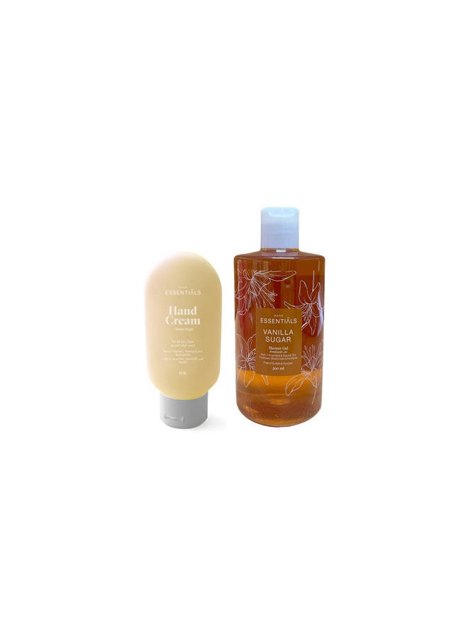 ESSENTIALS Shower Gel Vanilla Sugar & Hand Cream Vanilla Sugar 