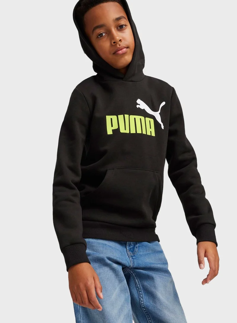 PUMA Kids Essential 2 Col Big Logo Hoodie
