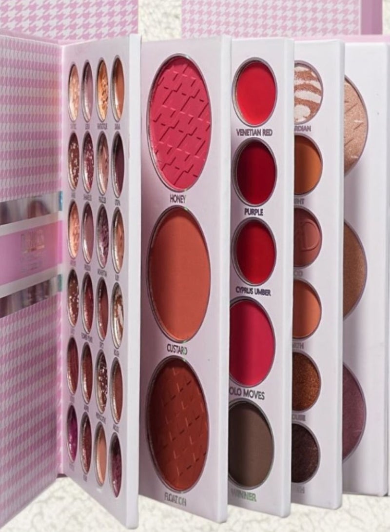 MAYDREAM PROFESSIONAL MAKEUP LET YOU EXUDE A SWEET AND ELEGANT TEMPERAMENT EYESHADOW  BLUSHER  LIPSTICK & CONTOUR CREAM & EYEBROW POWDER EYESHADOW  HIGHLIGHTER - Image 1