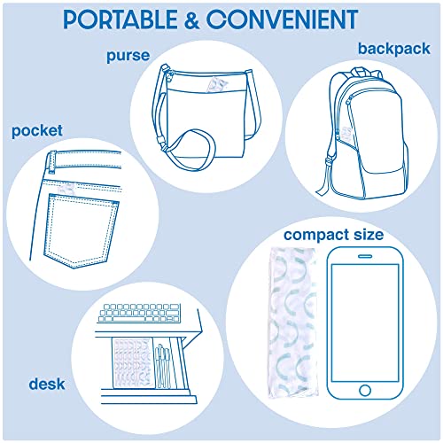 Handy Basix XL Full Coverage Disposable Toilet Seat Covers for Kids, Adults & Potty Training, Waterproof, 20 Pcs - Single Wrapped (Curves) - Image 4