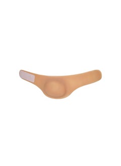 Fake Pregnant Belly, Silicone Artificial Tummy Skin Color False Pregnancy Belly for Photography Props, Screen Performance, Costume Cosplay, 3 to 10 Month(XL-color)