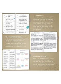 Swift Dairy Planner - Deluxe Weekly & Monthly Life Planner to Hit Your Goals & Live Happier. Organizer Notebook & Productivity Journal. A5 Hardcover, Undated - Start Any Time  - Image 5