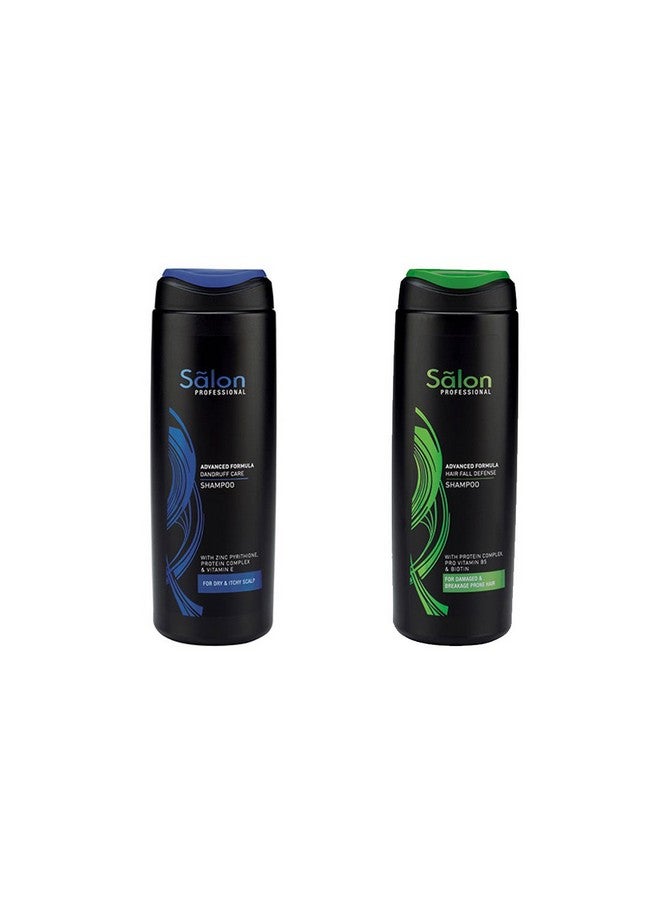 Modicare Salon Professional Advanced Formula Dandruff Care And Hair Fall Defense Shampoo With Compact Mirror - Pack Of 2