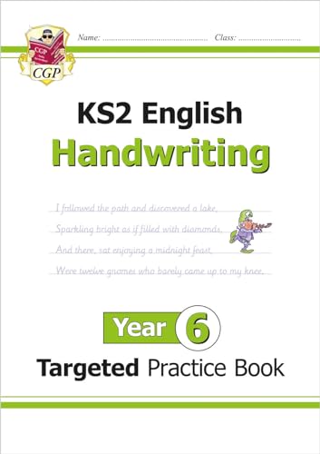 Ks2 English Targeted Practice Book Handwriting Year 6