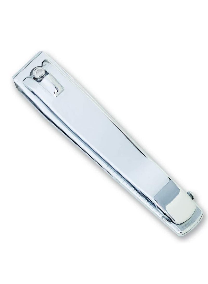 ELTRAZONE "Precision Small Toe Nail Clipper in Elegant Silver Finish: Trim with Ease and Style" - Image 1