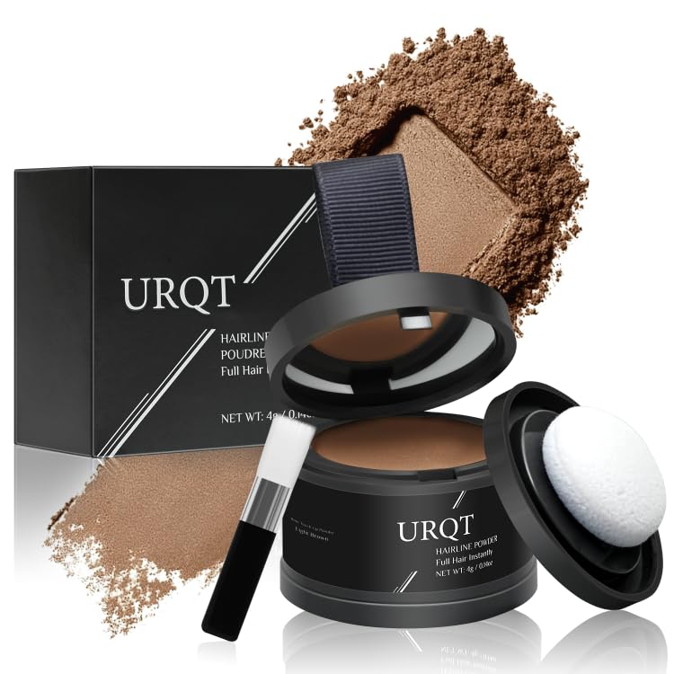 Magic Hairline Instantly Conceals Hair Loss, Natural Hairline Coverage, Root Touch Up Hair Powder (Dark Blonde)