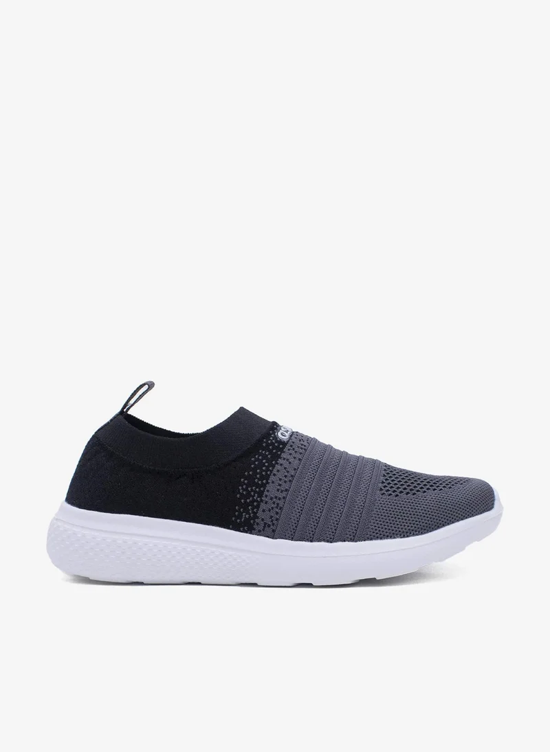 Grey Slip-On Sports Shoes for Women