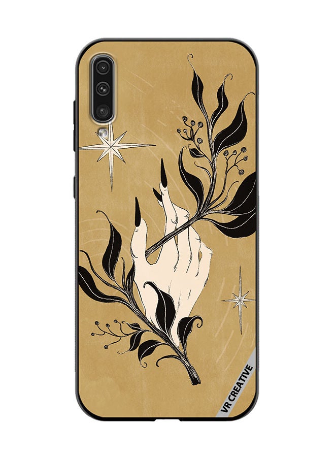 VR CREATIVE Protective Case Cover For Samsung Galaxy A50/A50s Witch Hand Design Multicolour - Image 1