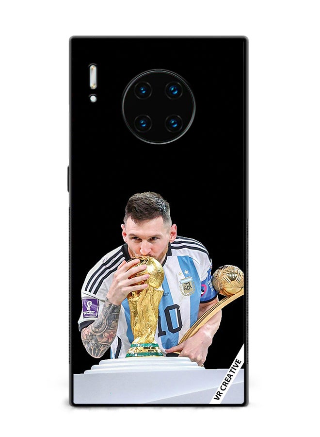 VR CREATIVE Protective Case Cover For Huawei Mate 30 Pro Messi Design Multicolour - Image 1