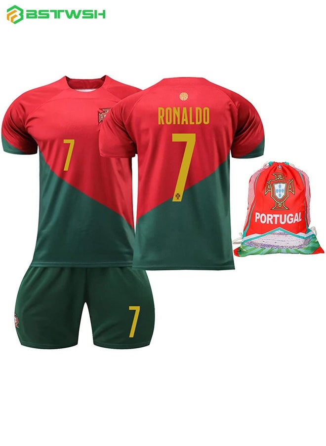 2022 World Cup Portugal jersey No. 7 Ronaldo men's and women's football suit suit fan suit - pzsku/Z77D2374CDC0B8AC89E0CZ/45/_/1724922943/aa2b3eaf-cfef-4300-9ab6-7d3a0b6a5287