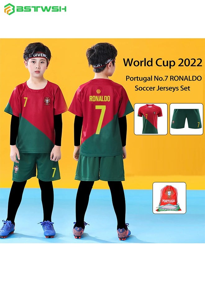 2022 World Cup Portugal jersey No. 7 Ronaldo men's and women's football suit suit fan suit - pzsku/Z77D2374CDC0B8AC89E0CZ/45/_/1724922944/0057723d-57f1-4e8c-a548-0da77037227a