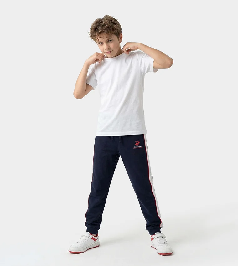 بيفرلي هيلز بولو كلوب Bhpc Kids Navy Blue Jogger