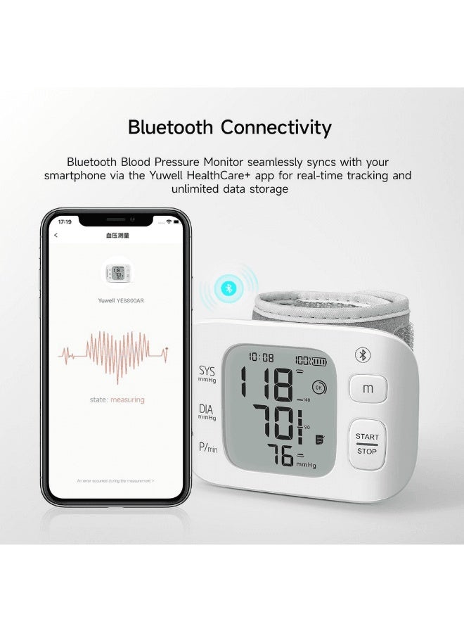 Yuwell Blood Pressure Monitor Wrist YE8800AR - Image 2